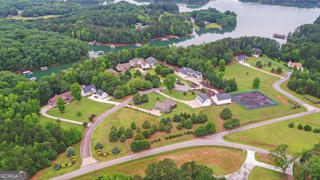 60 Villa Cts, Hartwell, GA 30643 - aerial view of a nearby body of water