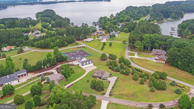 60 Villa Cts, Hartwell, GA 30643 - aerial view of a large body of water
