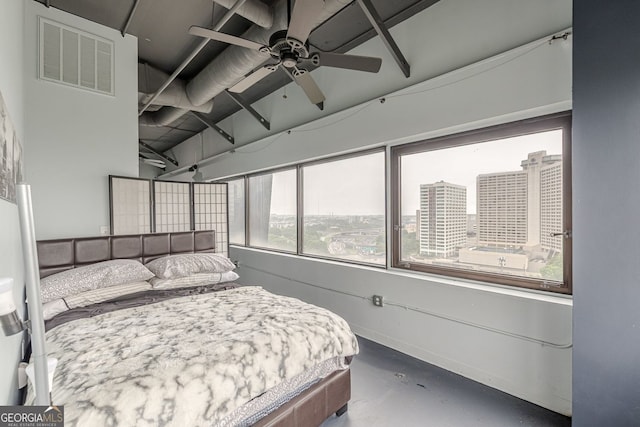 120 Ralph Mcgill Blvd NE Unit 1502, Atlanta, GA 30308 - bedroom featuring finished concrete flooring