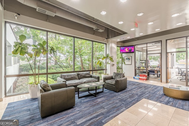 120 Ralph Mcgill Blvd NE Unit 1502, Atlanta, GA 30308 - community lobby with recessed lighting