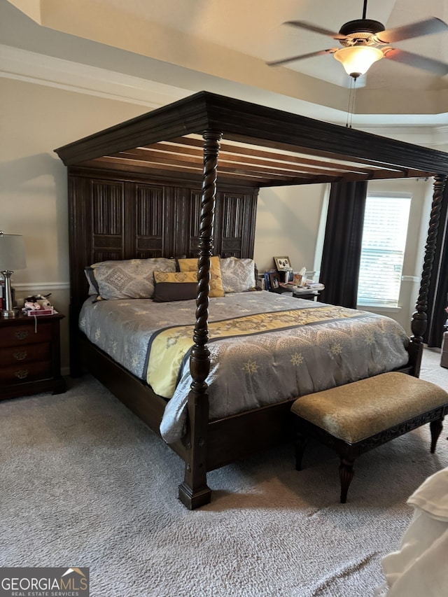 860 Nevis Way, Mcdonough, GA 30253 - carpeted bedroom with ceiling fan