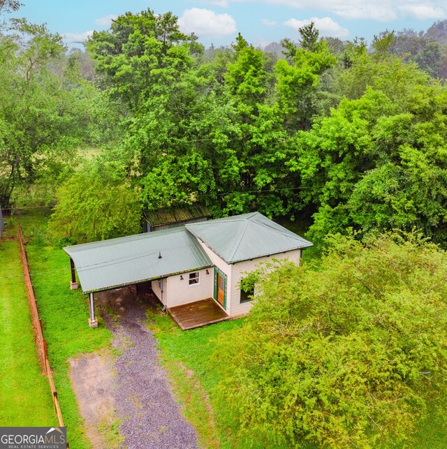 5198 Hwy 52 E, Ellijay, GA 30536 - view of subject property featuring a heavily wooded area