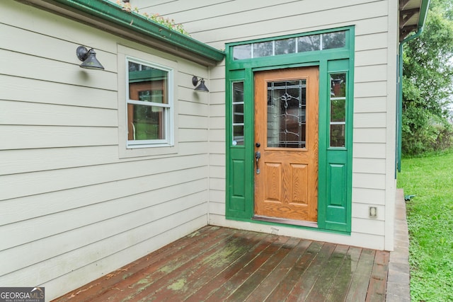 5198 Hwy 52 E, Ellijay, GA 30536 - view of property entrance