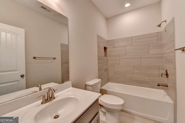 747 Topsail Ln, Alpharetta, GA 30005 - full bath with vanity and shower / tub combination