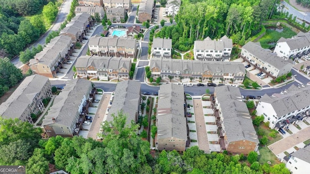 747 Topsail Ln, Alpharetta, GA 30005 - aerial overview of property's location featuring nearby suburban area