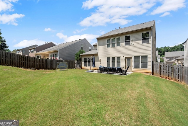 4965 Brierstone Dr, Alpharetta, GA 30004 - back of property featuring a patio