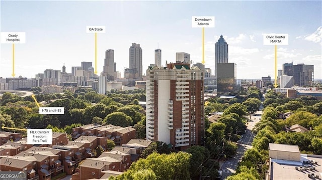 387 Ralph Mcgill Blvd NE Unit K, Atlanta, GA 30312 - view of city skyline