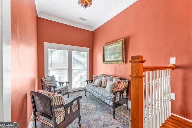 403 E Robert Toombs Ave, Washington, GA 30673 - living area with ornamental molding and baseboards