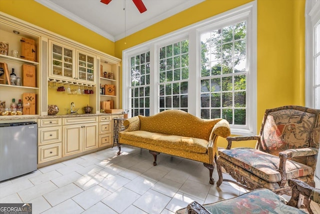 403 E Robert Toombs Ave, Washington, GA 30673 - sunroom / solarium featuring plenty of natural light and a sink