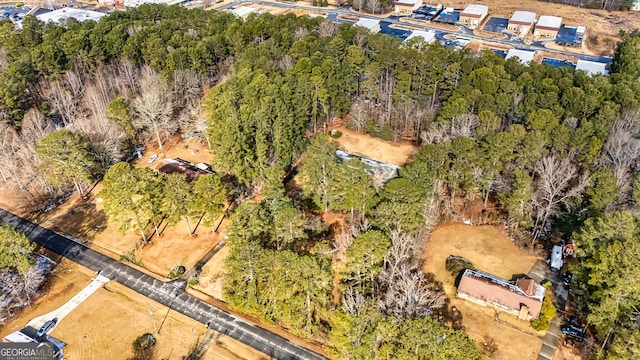 160 Pine Trail Rd, Fayetteville, GA 30214 - aerial view of property and surrounding area