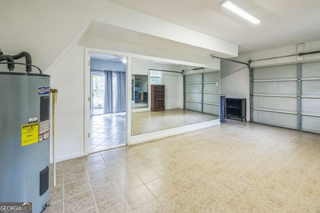 4572 Colonial Rd, Augusta, GA 30907 - garage with electric water heater