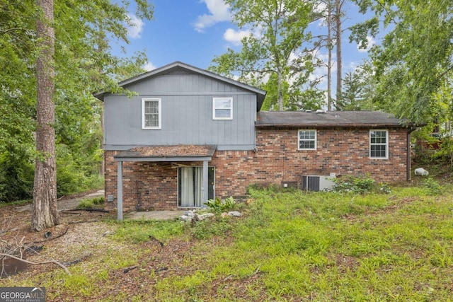 4572 Colonial Rd, Augusta, GA 30907 - back of house with brick siding