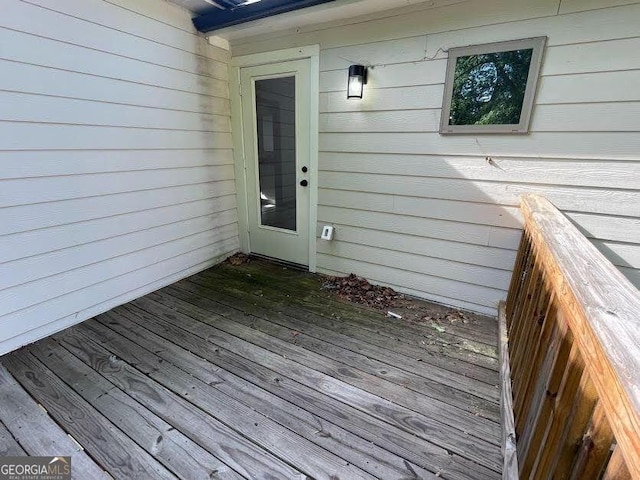185 Glenrose Cir SW, Atlanta, GA 30354 - view of deck