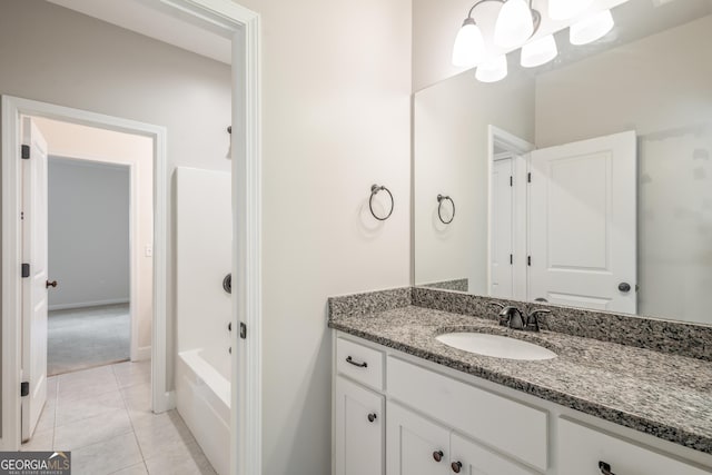 104 Bonny Oaks Dr, Lagrange, GA 30240 - bathroom featuring vanity and tile patterned floors