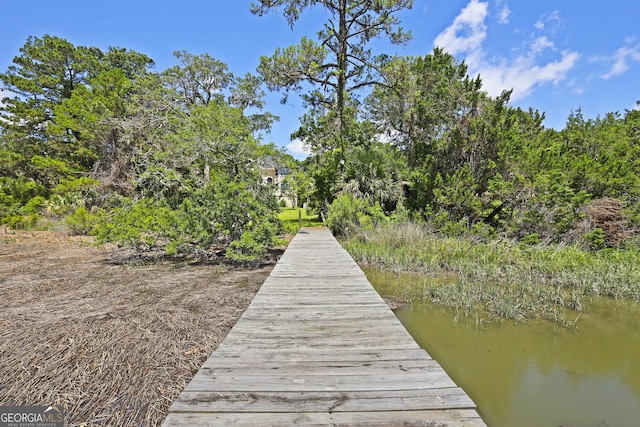 515 Youmans Rd, Midway, GA 31320 - dock area with a water view