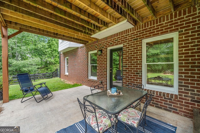 1280 Trinity Church Rd, Canton, GA 30115 - view of patio