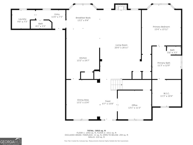 1280 Trinity Church Rd, Canton, GA 30115 - home floor plan