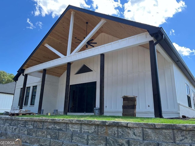 520 SW Rockbridge Rd SW, Lilburn, GA 30047 - view of property exterior featuring board and batten siding