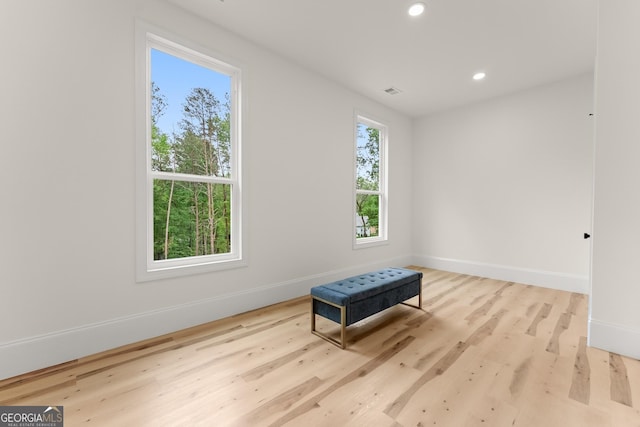 305 Etowah Cove Rd, Dahlonega, GA 30533 - unfurnished room with wood finished floors, recessed lighting, and baseboards