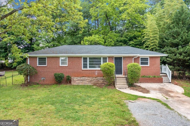 2078 Olive Springs Rd SE, Marietta, GA 30060 - view of front facade with brick siding and a shingled roof