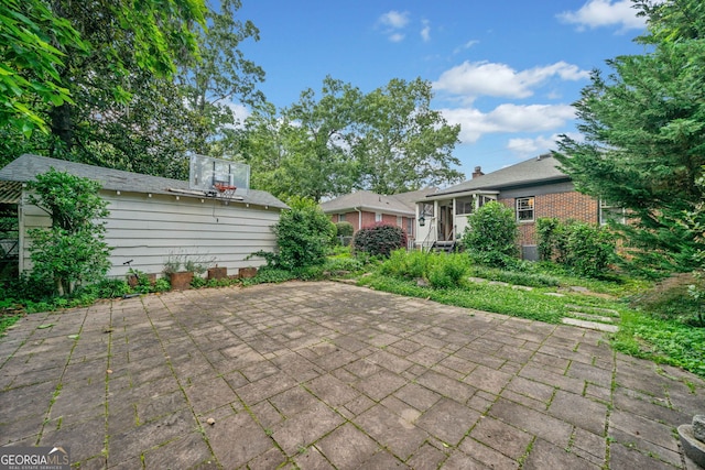 451 S Columbia Dr, Decatur, GA 30030 - view of patio / terrace
