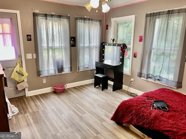 3272 Horace Rd, Bowman, GA 30624 - bedroom featuring wood finished floors and baseboards