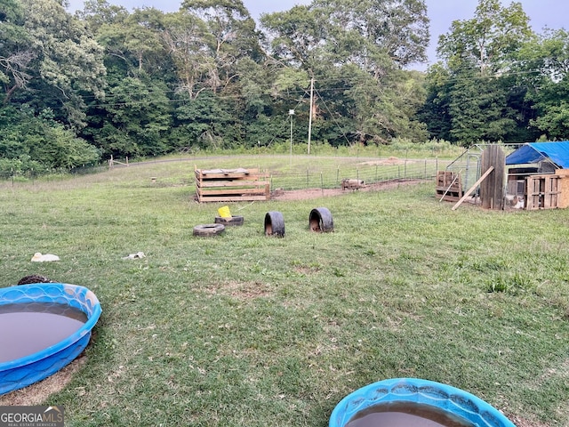 3272 Horace Rd, Bowman, GA 30624 - view of yard with a view of trees