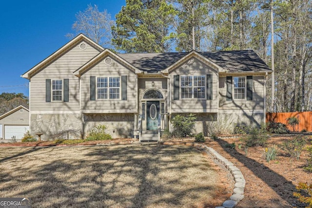 13 Cliff Ct, Villa Rica, GA 30180 - view of split foyer home