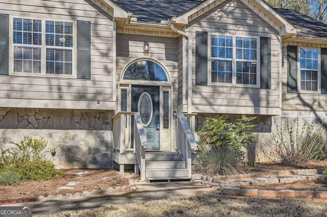 13 Cliff Ct, Villa Rica, GA 30180 - entrance to property with roof with shingles