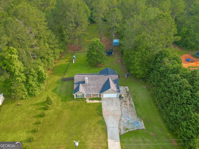 653 Al Roberts Rd, Senoia, GA 30276 - aerial view of property and surrounding area
