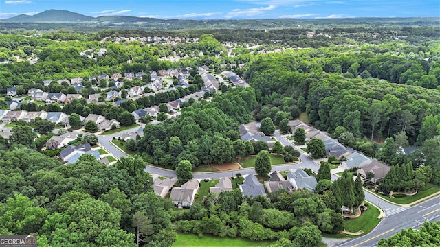 4445 Vanadium Bnd, Cumming, GA 30040 - aerial perspective of suburban area featuring a forest