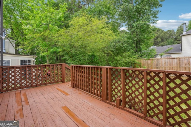 2049 Charter Ln, Lithonia, GA 30058 - view of deck