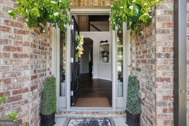 3126 Cove View Ct, Dacula, GA 30019 - entrance to property featuring brick siding