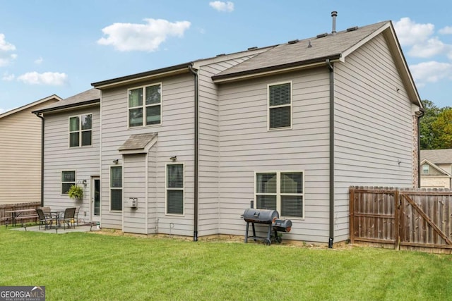 3126 Cove View Ct, Dacula, GA 30019 - back of house featuring a patio area