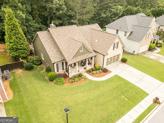 2059 Ivey Chase Dr, Dacula, GA 30019 - aerial view of property and surrounding area