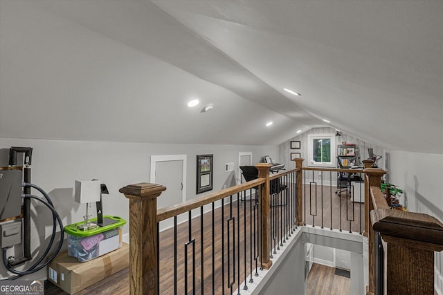 528 Allendale Dr, Decatur, GA 30032 - bonus room with wood finished floors, lofted ceiling, and baseboards