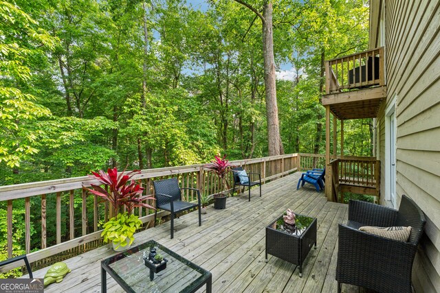 1720 Little Willeo Rd, Marietta, GA 30068 - view of deck