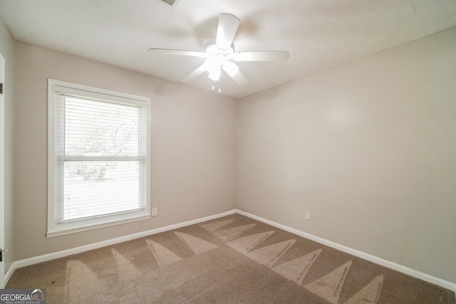 113 Lisa Ln, Carrollton, GA 30117 - unfurnished room featuring carpet, baseboards, and ceiling fan