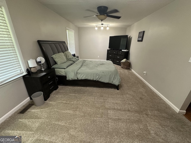1214 Tucker Rd, Perry, GA 31069 - carpeted bedroom featuring baseboards and ceiling fan