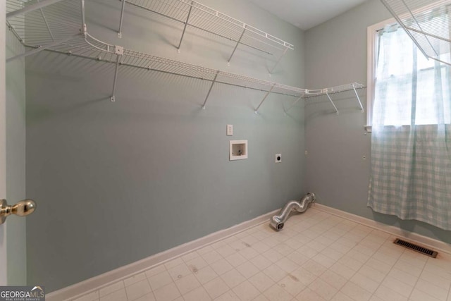 3801 Stonebriar Ln, Duluth, GA 30097 - laundry room featuring washer hookup, hookup for an electric dryer, and baseboards