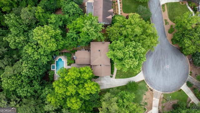 5676 Mount Berry Ln, Peachtree Corners, GA 30092 - aerial view of property's location