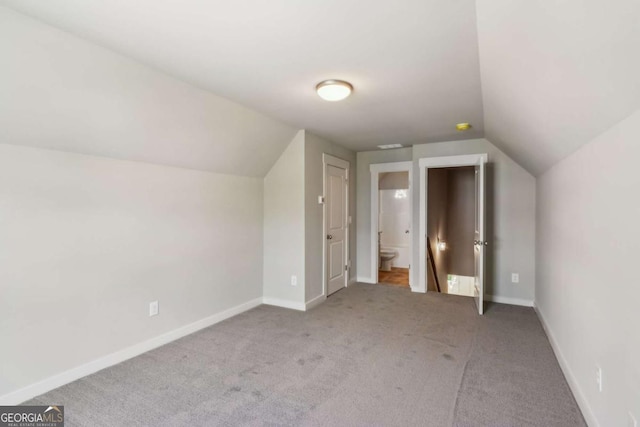 4300 Links Blvd, Jefferson, GA 30549 - bonus room with lofted ceiling, carpet floors, and baseboards