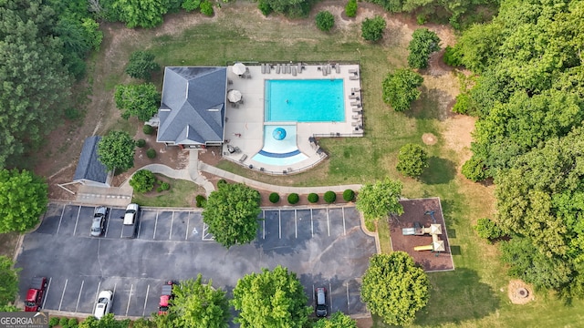 8 Saint Charles Ave, Sharpsburg, GA 30277 - bird's eye view of a pool