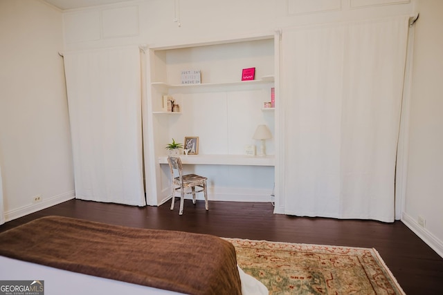 428 Elm St, Barnesville, GA 30204 - bedroom featuring wood finished floors and baseboards