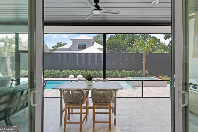 616 Neptune Way, Saint Simons, GA 31522 - view of sunroom