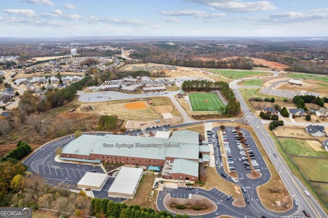 4502 Links Blvd, Jefferson, GA 30549 - aerial view of property and surrounding area