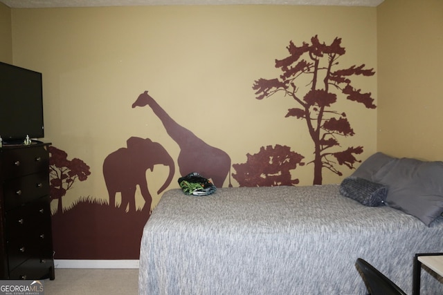 3255 Hunters Crossing Pt, Lithonia, GA 30038 - bedroom with carpet and baseboards