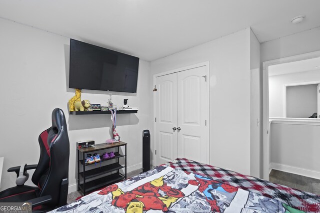 102 Brookstone Way, Rincon, GA 31326 - bedroom with a closet and baseboards