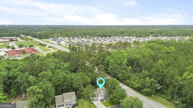 102 Brookstone Way, Rincon, GA 31326 - aerial view of a heavily wooded area