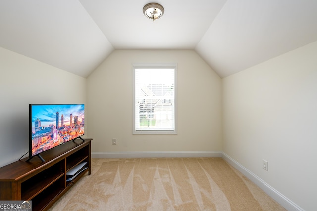 1076 Scenic Park Trl, Lawrenceville, GA 30046 - additional living space featuring lofted ceiling and carpet